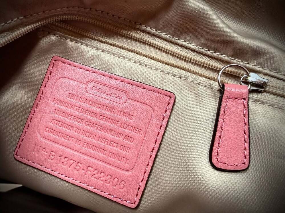 Coach Kristin Pink Y2K Leather Hobo Shoulder Bag - Picture 4 of 12